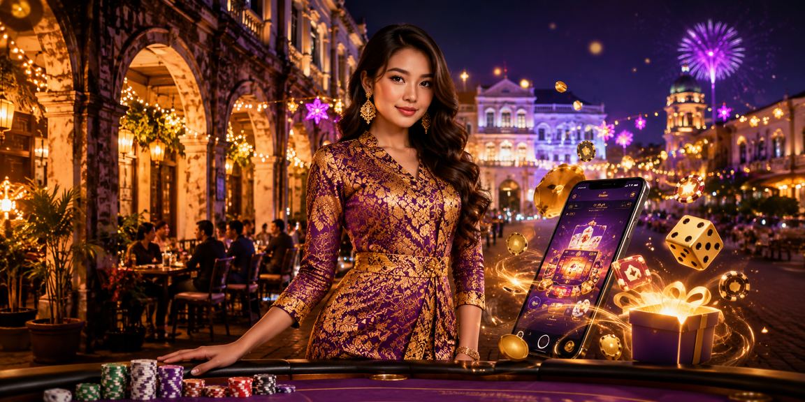 Paparan platform pertaruhan perdana4d di Ipoh dengan rekabentuk batik Malaysia